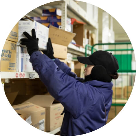 安全で安心な商品をお届けするマルト水谷の物流体制